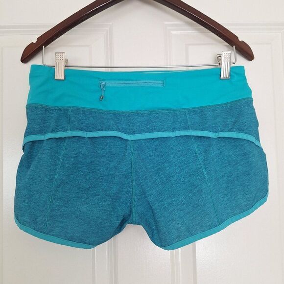 Lululemon Shorts, Size 6, Blue - Picture 3 of 5